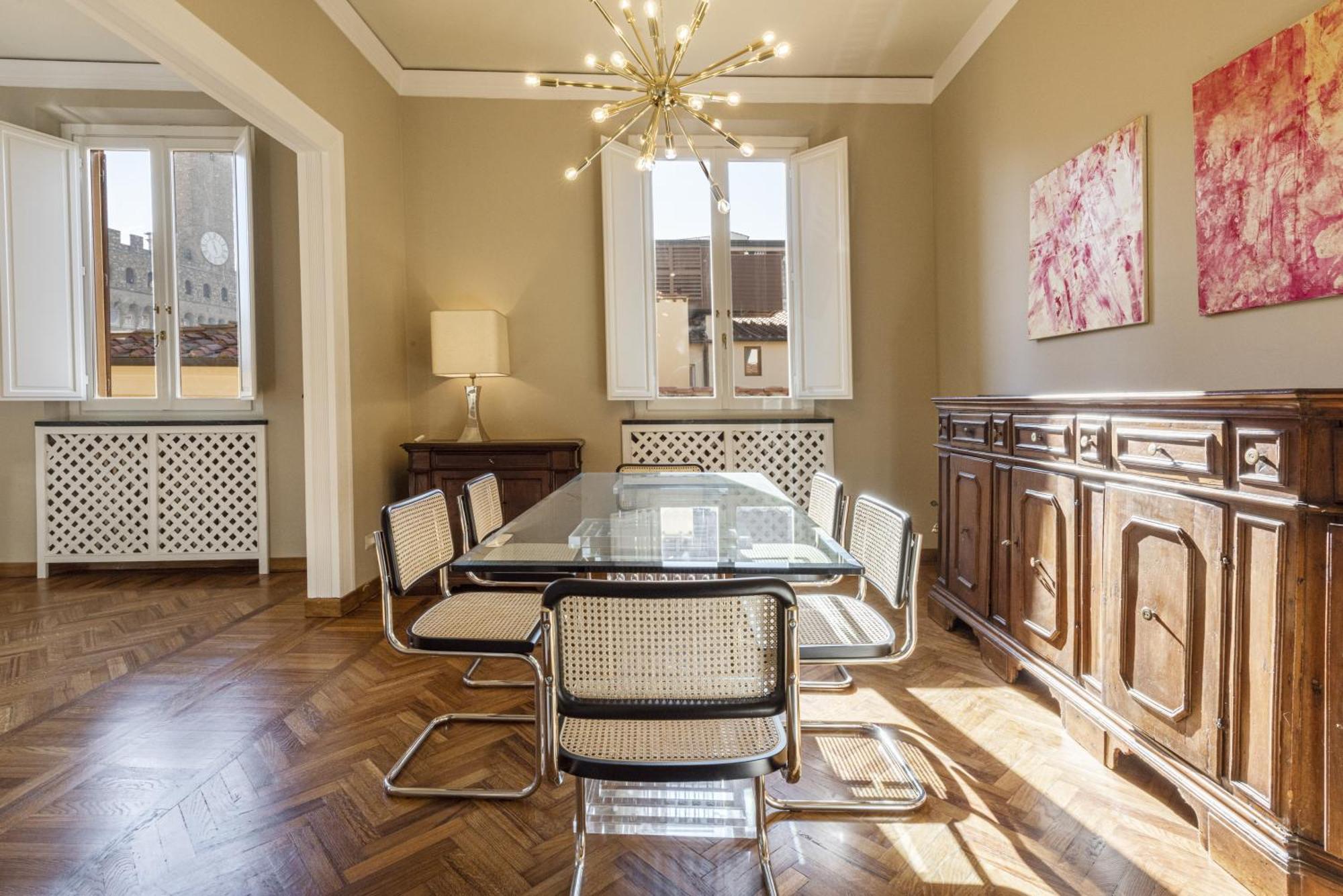Апартаменты Penthouse In Piazza Della Signoria Duomo View Флоренция Экстерьер фото
