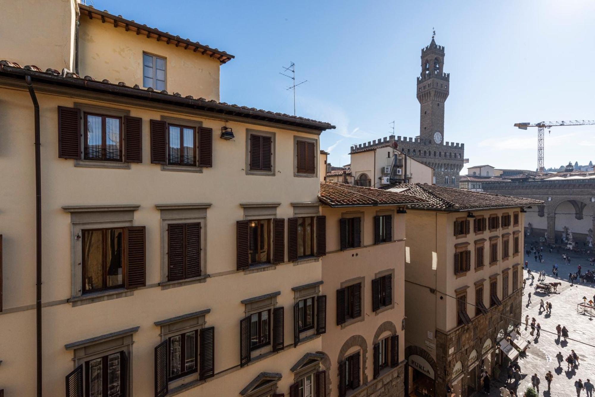 Апартаменты Penthouse In Piazza Della Signoria Duomo View Флоренция Экстерьер фото
